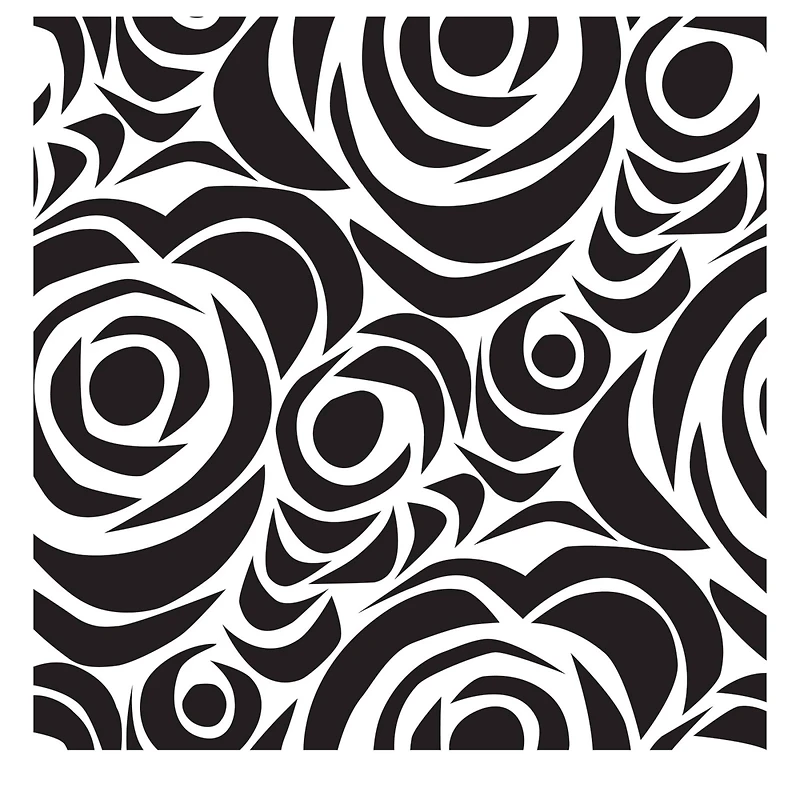 The Crafter's Workshop Echoes Stencil