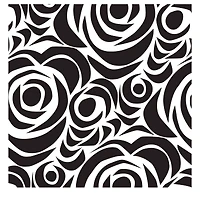 The Crafter's Workshop Echoes Stencil