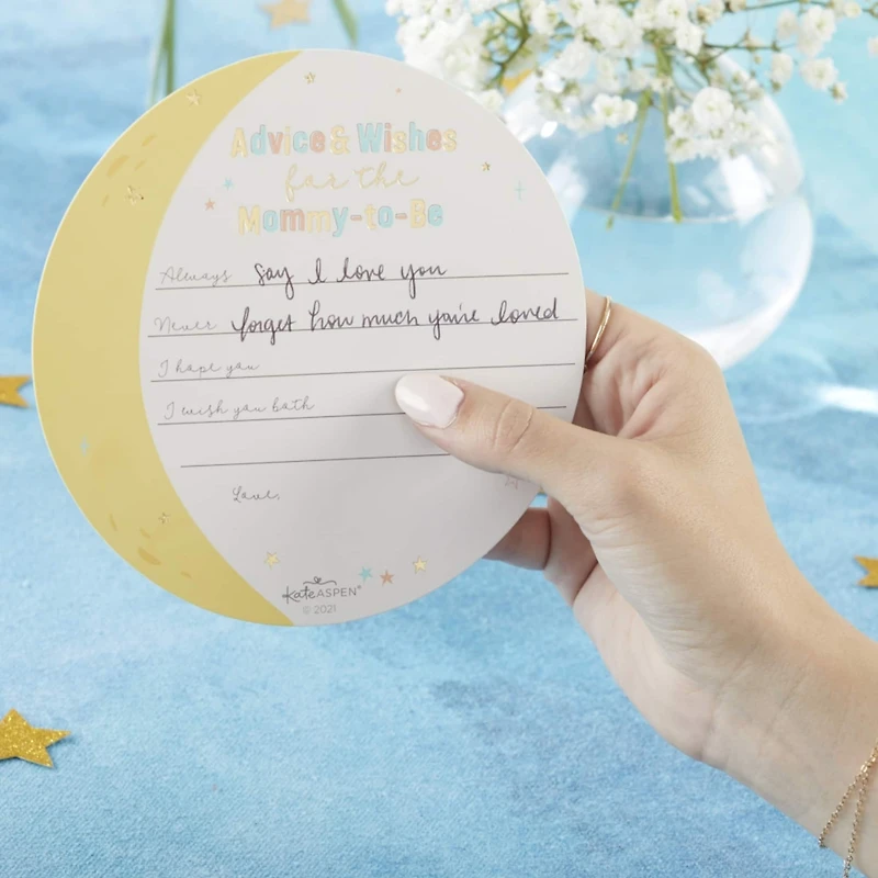 Kate Aspen® Twinkle Twinkle Advice Card & Baby Shower Game Set