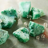 12 Pack: Mint Druzy Agate Chunks by Bead Landing™