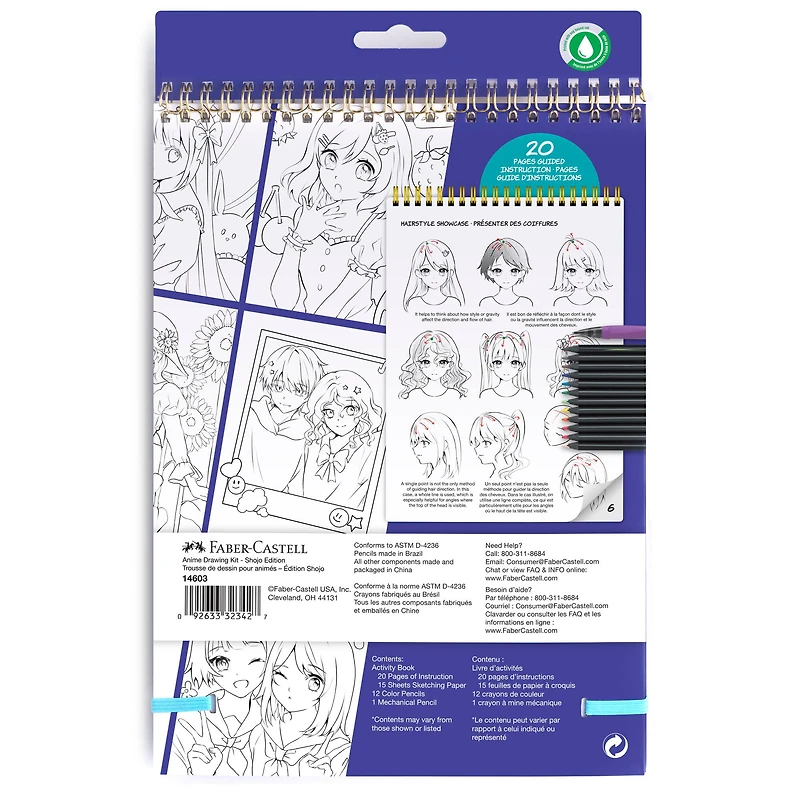 Faber-Castell® Shojo Edition Anime Drawing Kit