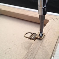 HangZ™ 25lb. Canvas 1 Hole D Ring Hangers, 50ct.