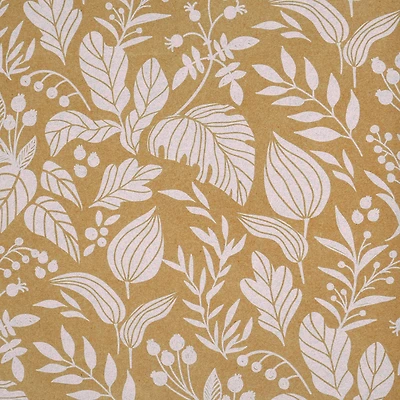 30" Kraft Foliage Gift Wrap by Celebrate It™