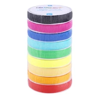 10mm Rainbow Mix Elastic Cording, 9ct. by Creatology™