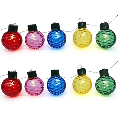 12ct. Multicolor LED Round Ball String Lights by Ashland®