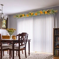 5ft. Orange Peony Artificial Fall Harvest Garland