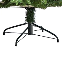 7ft. Pre-Lit Montreal Spruce Artificial Christmas Tree, Warm White LED Lights