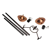 42" Shiny Sleek Copper Oil Lamp Patio Torch