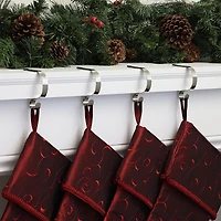 Haute Decor Silver MantleClip Jr., 4ct.