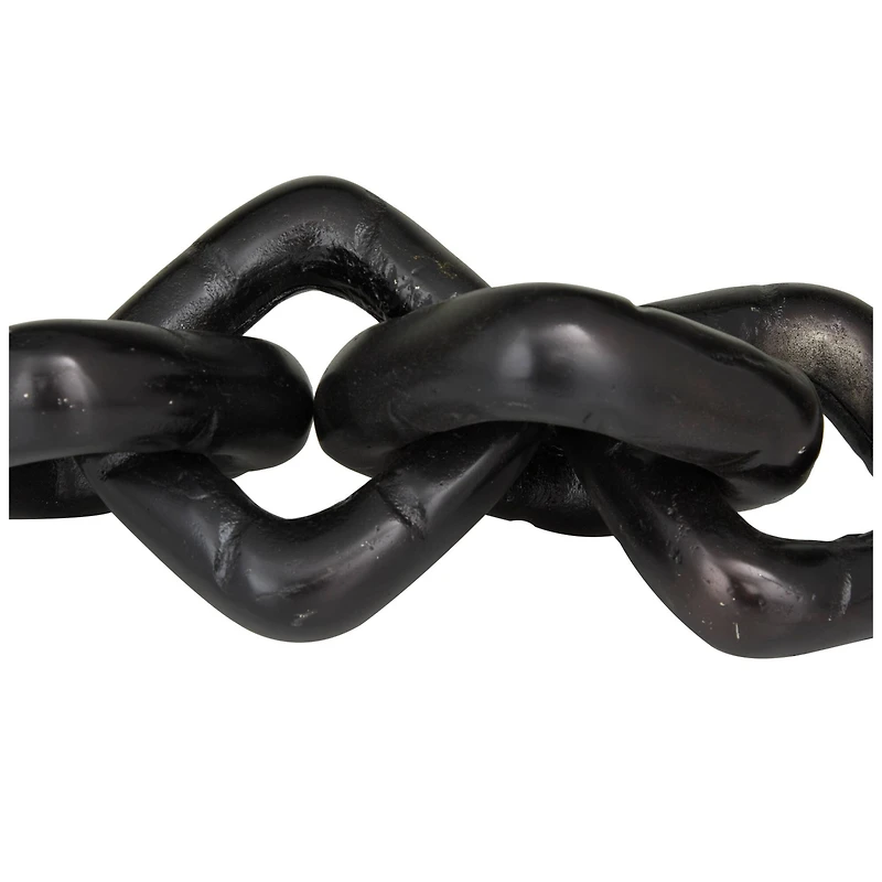 The Novogratz 14" Aluminum Chain Sculpture