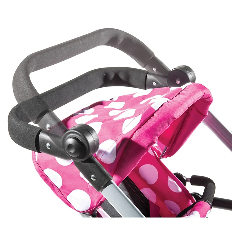 Lissi Dolls Modern Twin Baby Doll Stroller