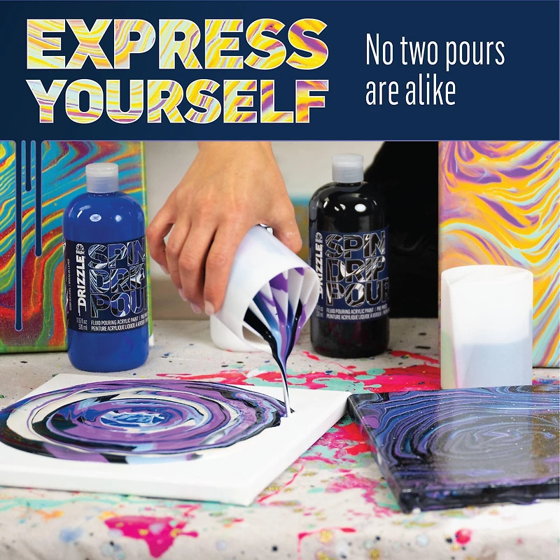 FolkArt® Drizzle™ Pre-Mixed Acrylic Pouring Paint
