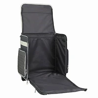 Everything Mary Gray & White Diamond Rolling Scrapbook Travel Case