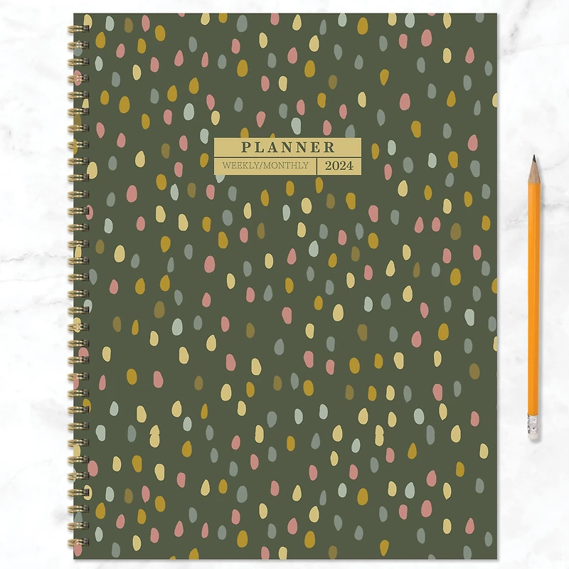 TF Publishing 2024 Rain Drops Large Planner