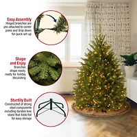 ft. Pre-Lit Dunhill® Fir Full Artificial Christmas Tree