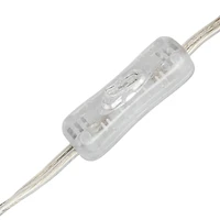 Hello Honey® 20.5" Stoneware Table Lamp with Linen Shade and Inline Switch