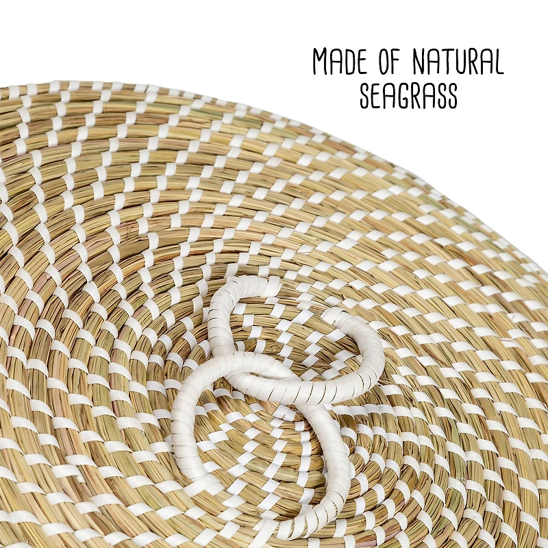Honey Can Do Natural Nesting Seagrass Snake Charmer's Baskets, 3ct.