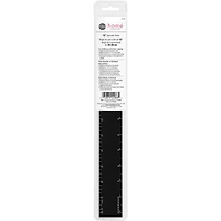 Dritz® 12" Black Aluminum Specialty Ruler