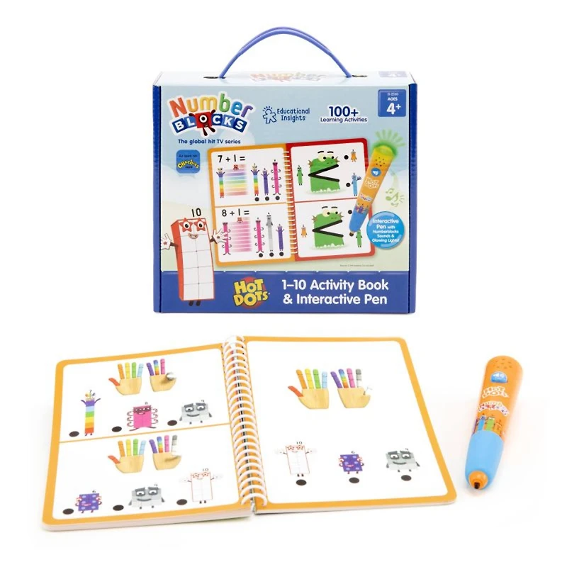 Educational Insights® Hot Dots Numberblocks - Activity Book