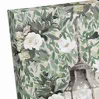 Garden Lanterns Canvas Wall Art