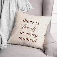18" x 18" Beauty in Every Moment Indoor & Outdoor Throw Pillow