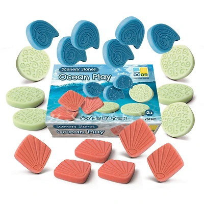 Yellow Door Scenery Stones Ocean Play Set