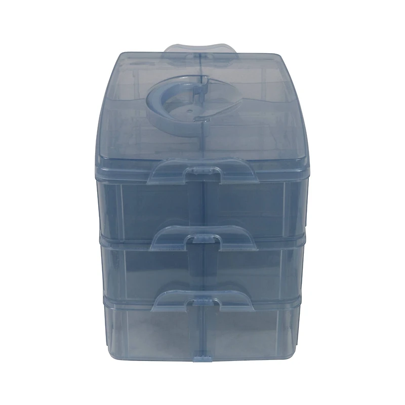 Everything Mary Dark Gray Stackable Storage Container