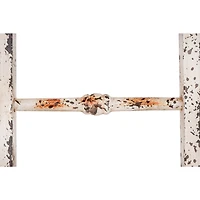 Hello Honey® 6ft. Distressed White Decorative Wood Ladder