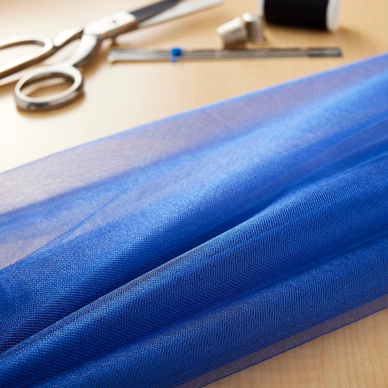 Wyla Mazarine Blue Shiny Tulle