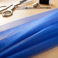 Wyla Mazarine Blue Shiny Tulle