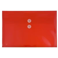 JAM Paper 9.75" x 14.5" Plastic Button & String Tie Closure Envelopes, 6ct.