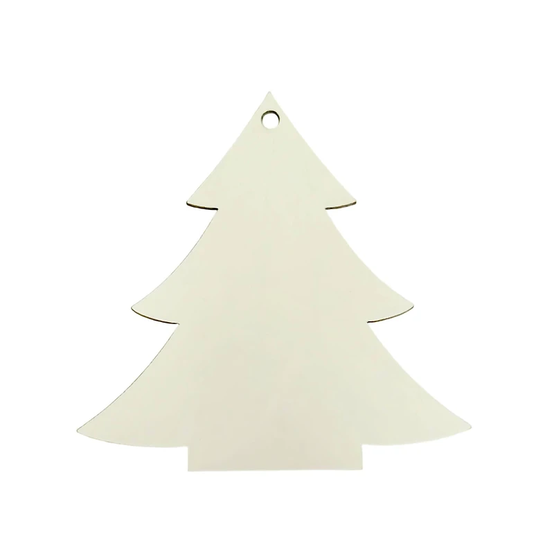 3.25" DIY Plywood Tree Ornaments, 50ct. by Make Market®
