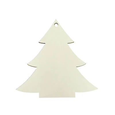 3.25" DIY Plywood Tree Ornaments, 50ct. by Make Market®