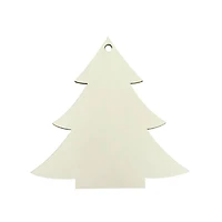 3.25" DIY Plywood Tree Ornaments, 50ct. by Make Market®
