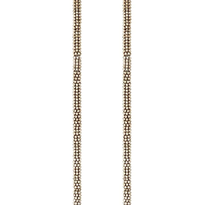 Silver Small Dot Rondel Metal Beads, 4mm by Bead Landing™