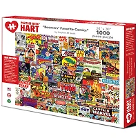 Hart Puzzles Boomers' Favorite Comics by Steve Smith 1,000 Piece Jigsaw Puzzle