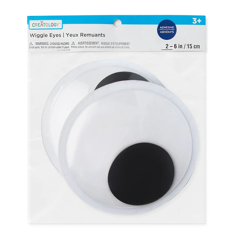 Jumbo Adhesive Wiggle Eyes by Creatology™