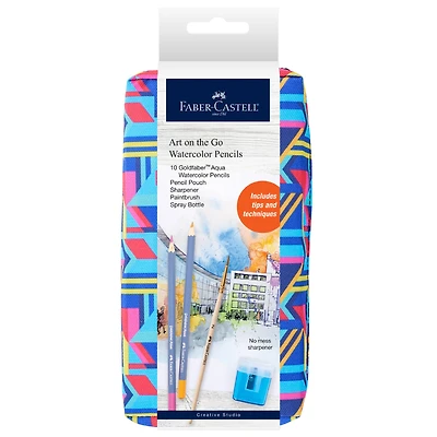 Faber-Castell® Art On The Go Watercolor Pencils Set
