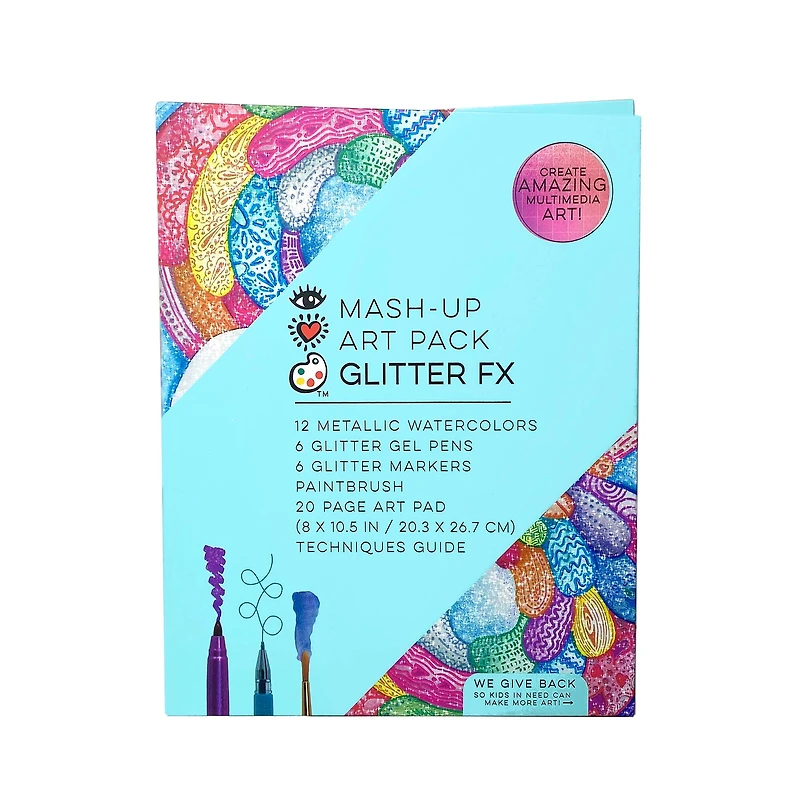 Mash-Up Art Pack Glitter FX Craft Kit