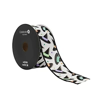 1.5" x 10yd. Witch Hat Toss Wired Taffeta Ribbon by Celebrate It® Halloween