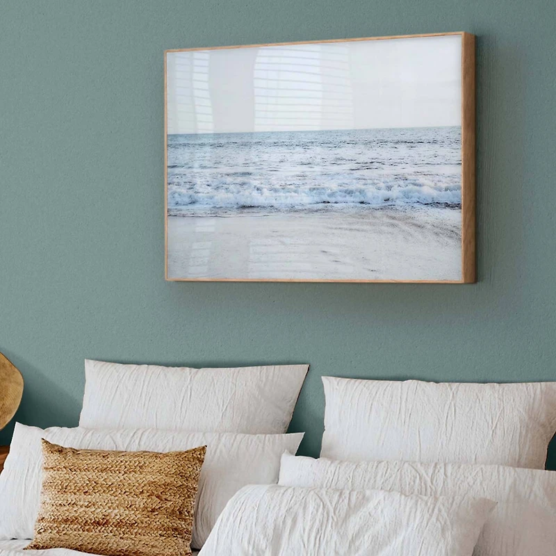 American Art Decor Rhythmic Currents Printed Glass - 30" x 20"