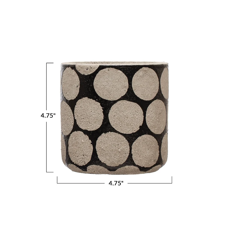Hello Honey® Wax Relief Dots Terracotta Planter