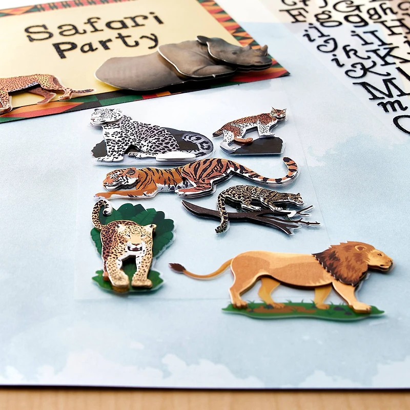 Wild Cats Stickers by Recollections™