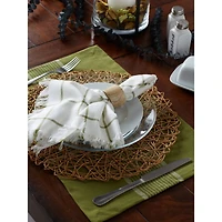 DII® Light Finish Wood Band Napkin Rings, 6ct.