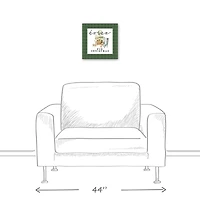 Home For Christmas Quilt Canvas Wall Art