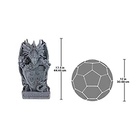 Design Toscano The Arthurian Dragon Statues: Sword & Shield Set