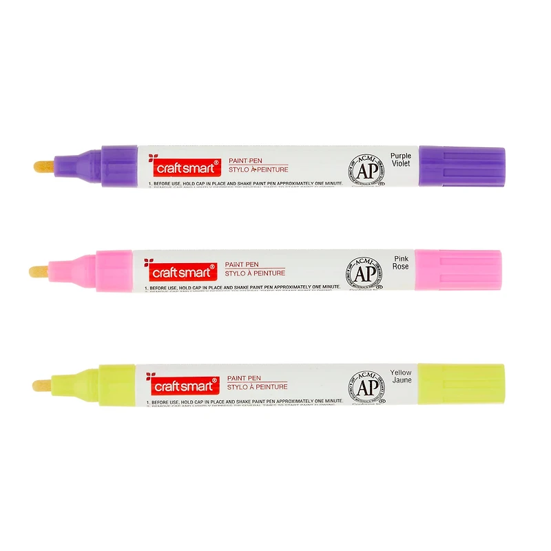 Craftsmart® Paint Pen, Broad Line 3 Pc — Easter