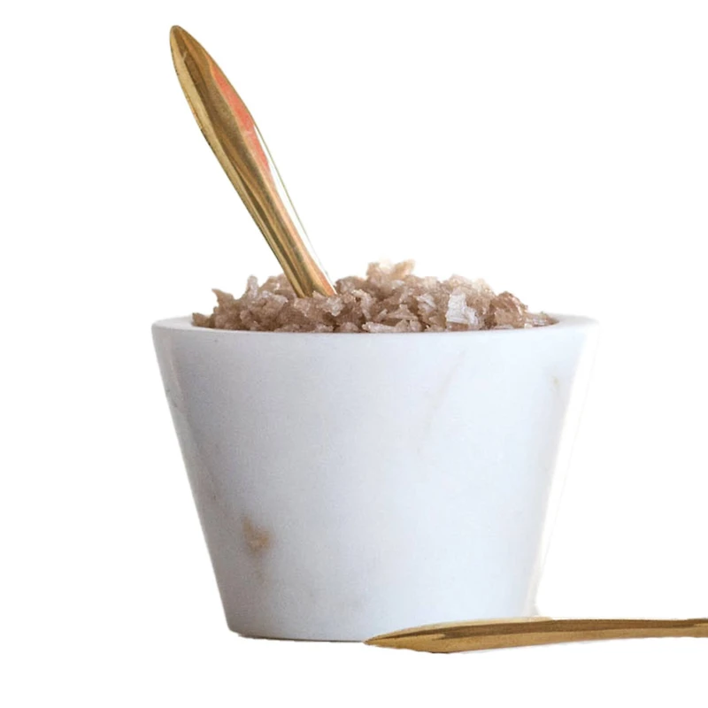 Hello Honey® Assorted Marble Pinch Pots with Brass Spoons, 3ct.