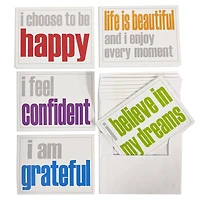Inspired Minds Confidence Booster Set, Note Cards and Envelopes, 2 Each of 5 Titles