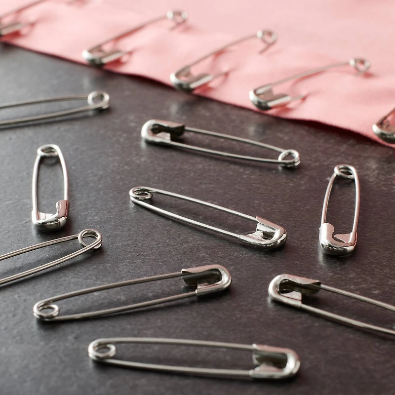 Loops & Threads™ Quilter's Safety Pins, Silver